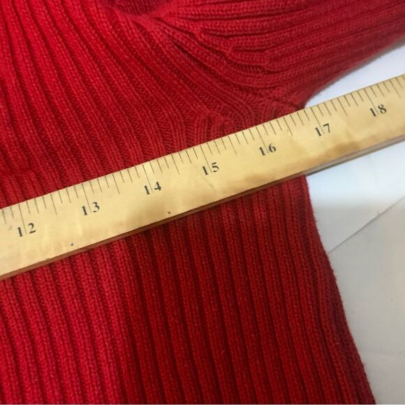 Ralph Lauren Women’s Knit Sweater Buckle Hardware 100%Cotton Size M - Picture 10 of 12